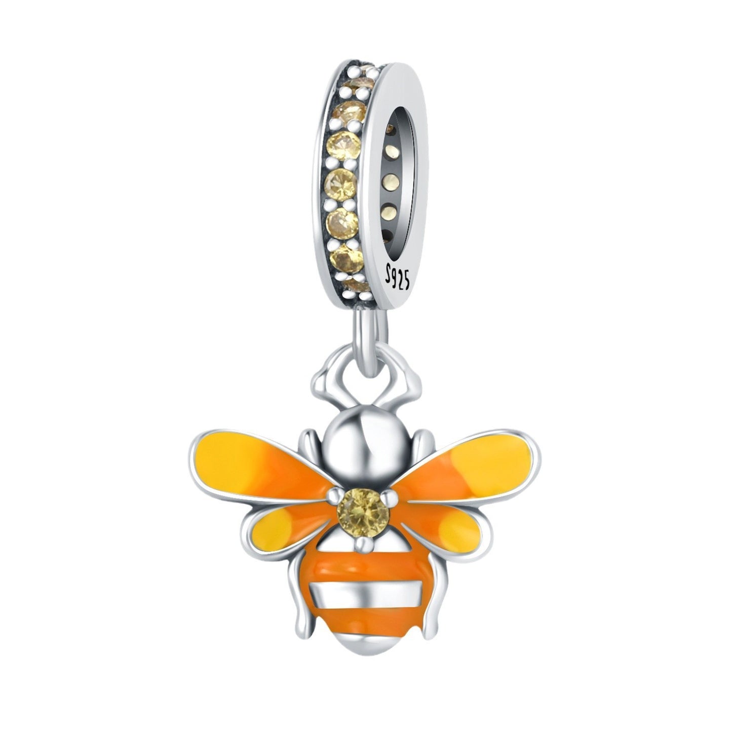 925 Sterling Silver Beads Pendant DIY Bracelet Jewelry Accessories