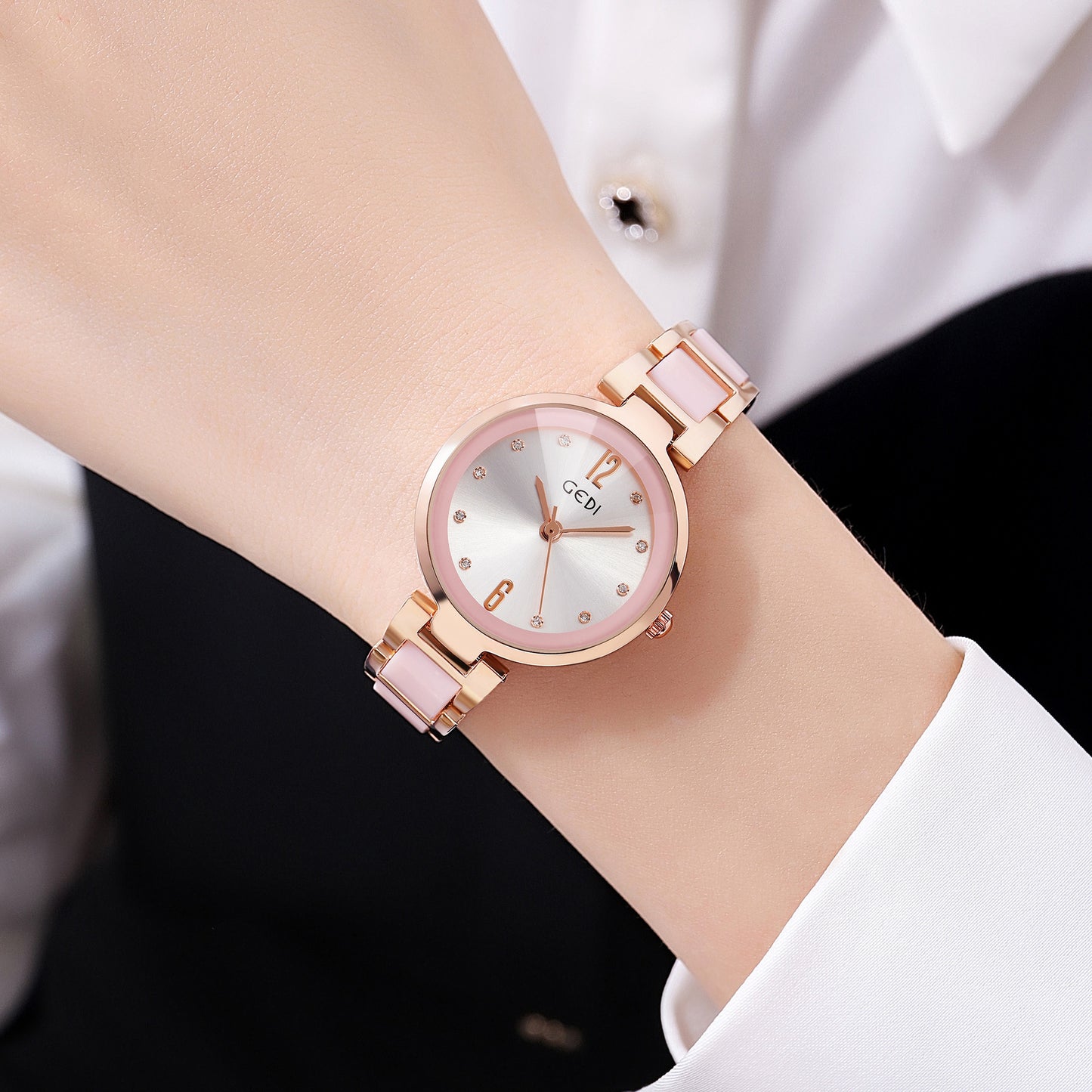 Simple Elegant Waterproof Women's Quartz Watch