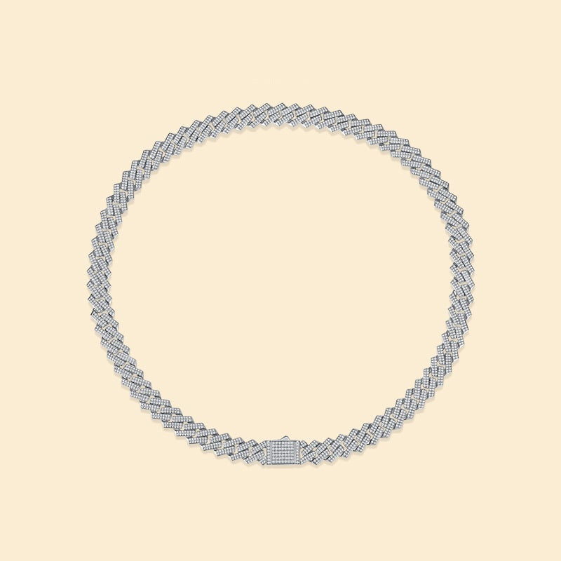 S925 Silver Challenge Necklace For Men