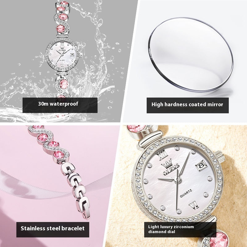 Women's High-grade Fritillary-face Quartz Watch