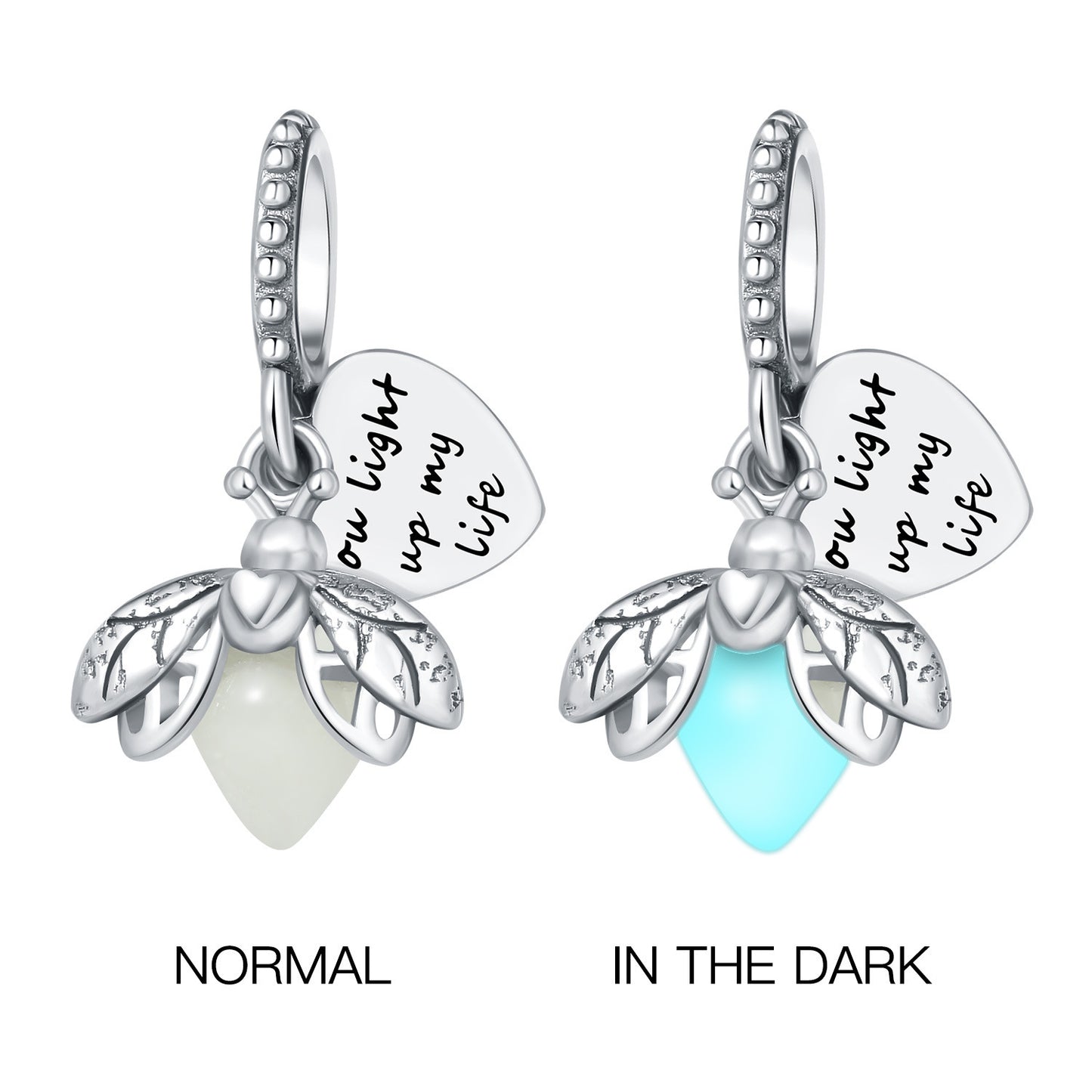 925 Sterling Silver Beads Pendant DIY Bracelet Jewelry Accessories