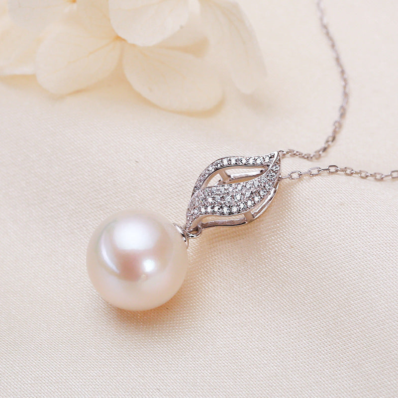 Perfect Circle Freshwater Pearl Necklace For Women
