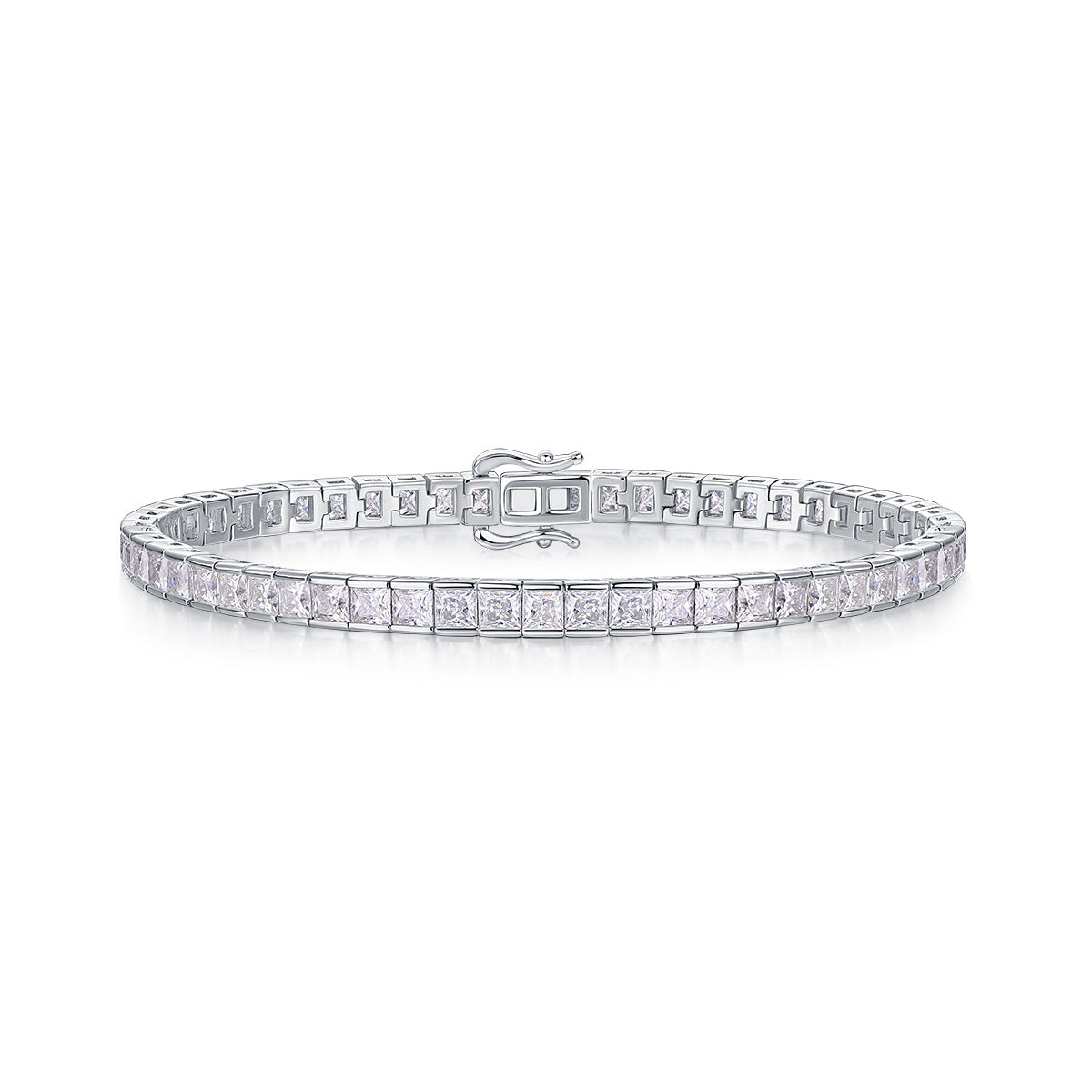 Fashion Commuter All-match S925 Silver Bracelet