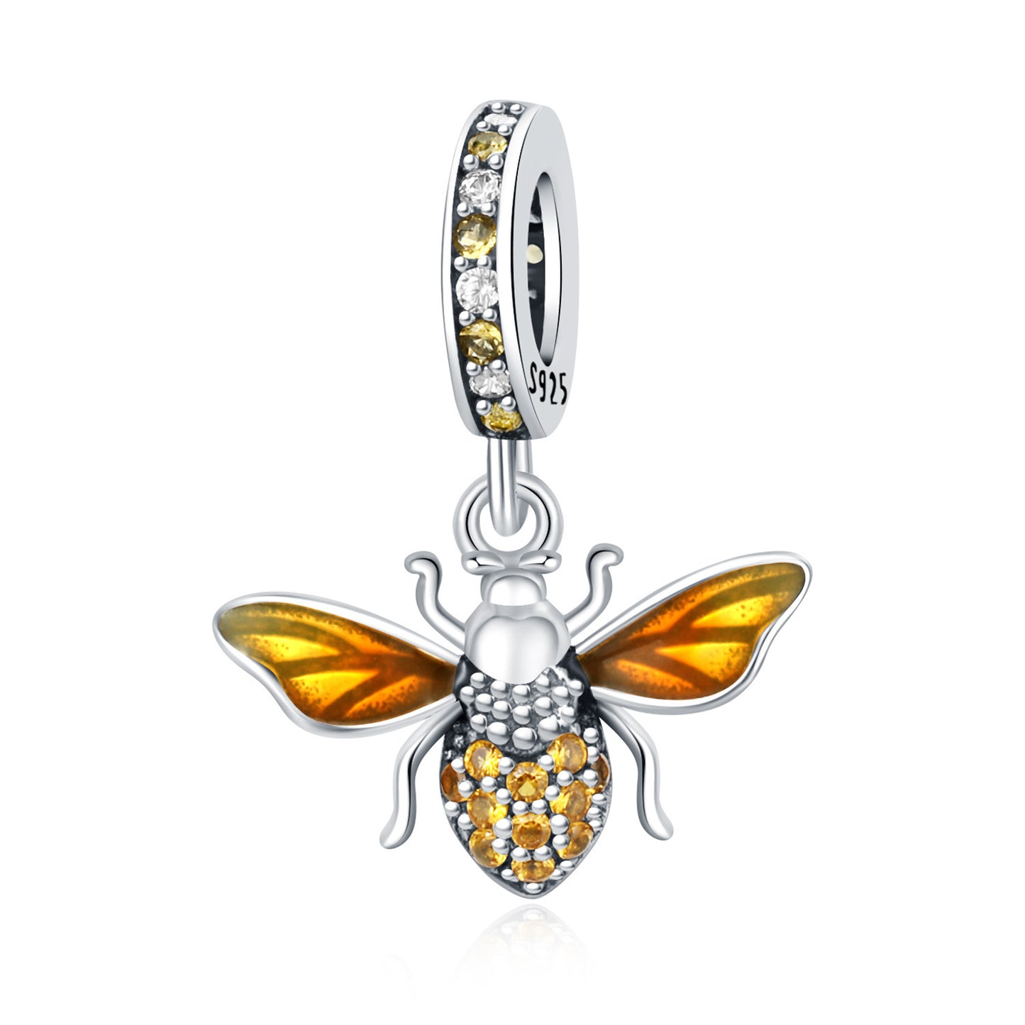 925 Sterling Silver Beads Pendant DIY Bracelet Jewelry Accessories