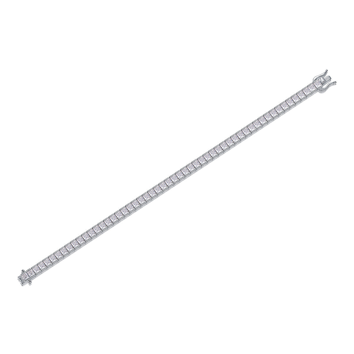 Fashion Commuter All-match S925 Silver Bracelet