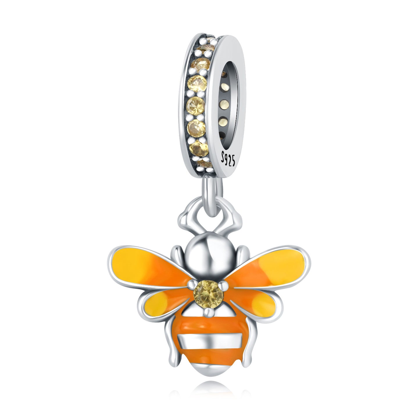 925 Sterling Silver Beads Pendant DIY Bracelet Jewelry Accessories