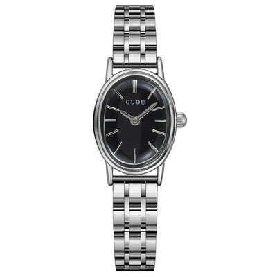Oval Dial Female Casual Light Luxury Art